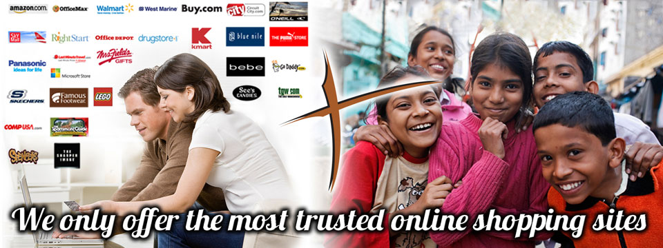 we only offer the most trusted online shopping sites